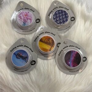 💜3/$15 POP SOCKET Assorted Colorful Mobile Stands